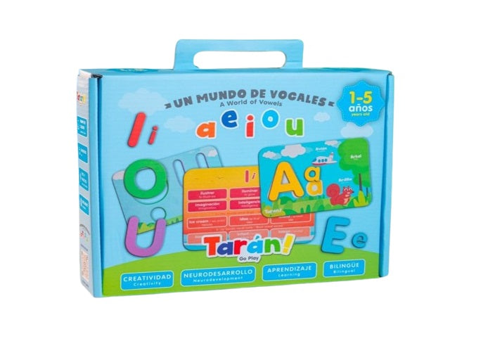 Juego Didáctico Un Mundo De Vocales Para Niños