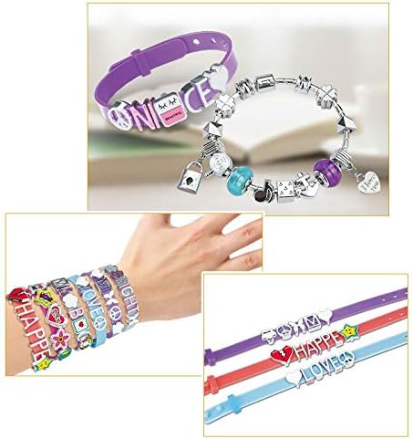 Juguete Set Crea Tu Pulseras Con Letras Para Niñas