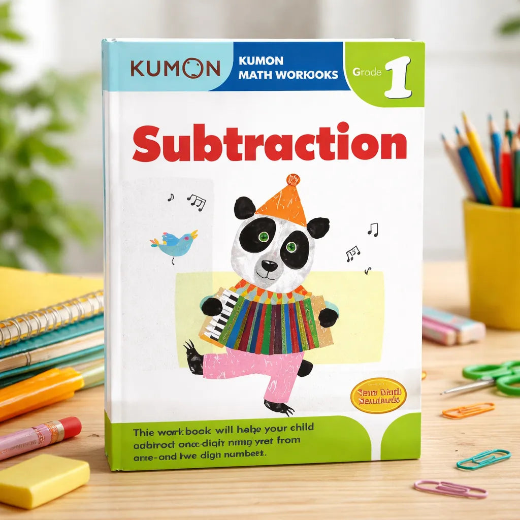 Libro Didáctico Kumon Grade 1 Subtraction Para Niños