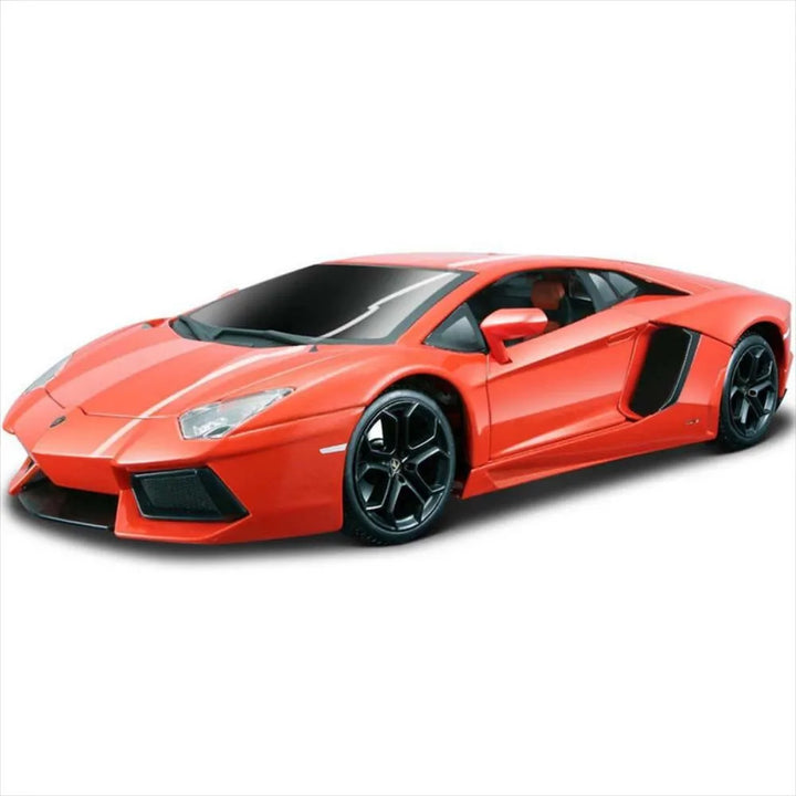 Carros A Escala 1:36 Lamborghini Aventador Coupe Naranja