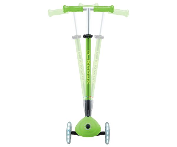 Patineta Primo Plus Lights Plegable verde Para Niños