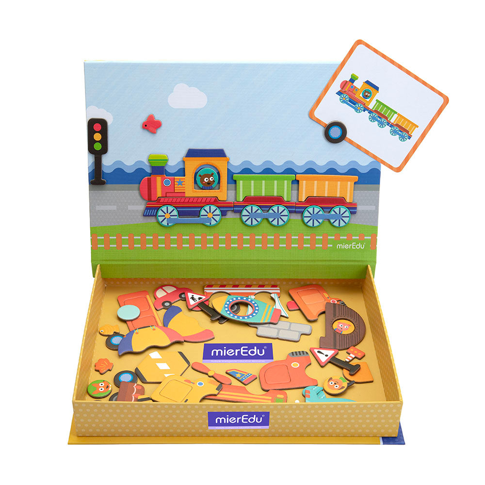 Juego De Arte Magnético Vehículos Para Niños