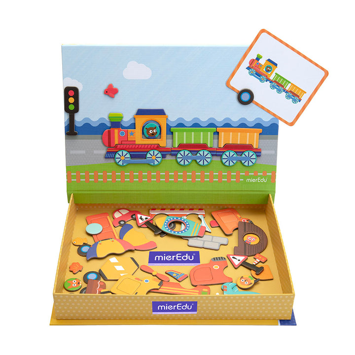 Juego De Arte Magnético Vehículos Para Niños