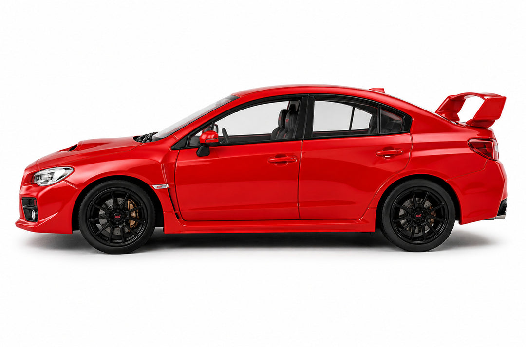 Carro Coleccionable A Escala 1:36 Subaru Wrx Sri 2017 Rojo