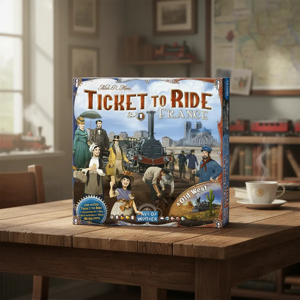 Juego Aventureros Al Tren Francia+ Viejo Oeste