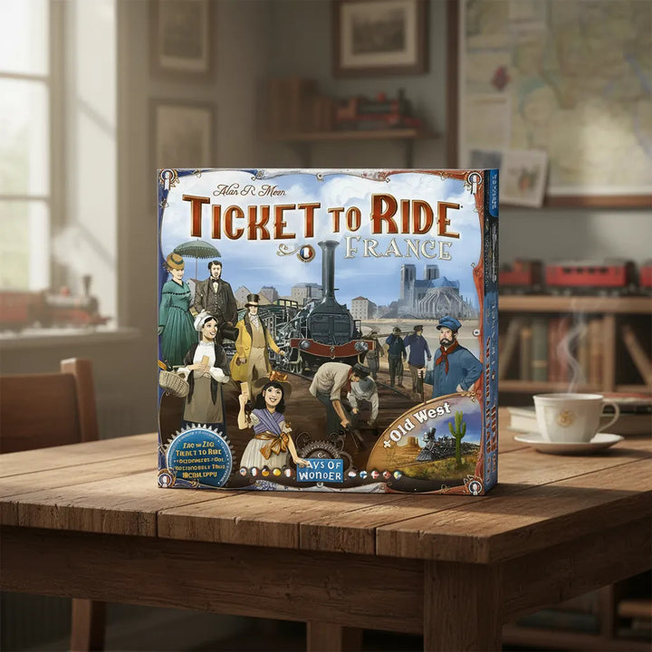Juego Aventureros Al Tren Francia+ Viejo Oeste