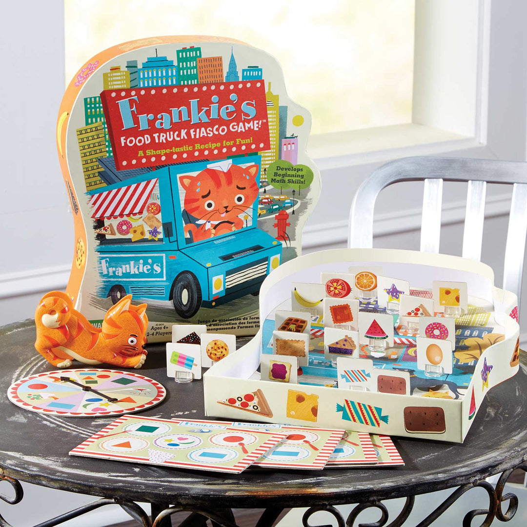 Juego Camión De Comida Aprender Formas Niños