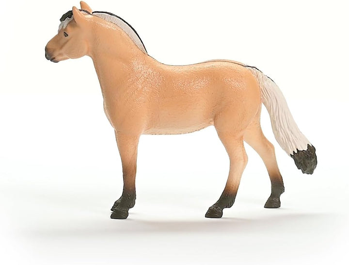 Figura Caballos Capón Fjord Pintada A Mano Schleich