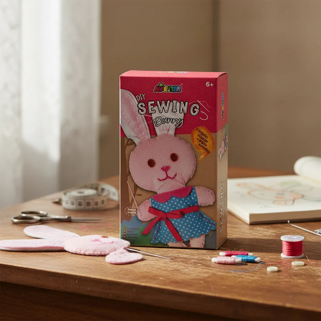 Set De Arte Y Manualidades Amigos Tejidos Conejo
