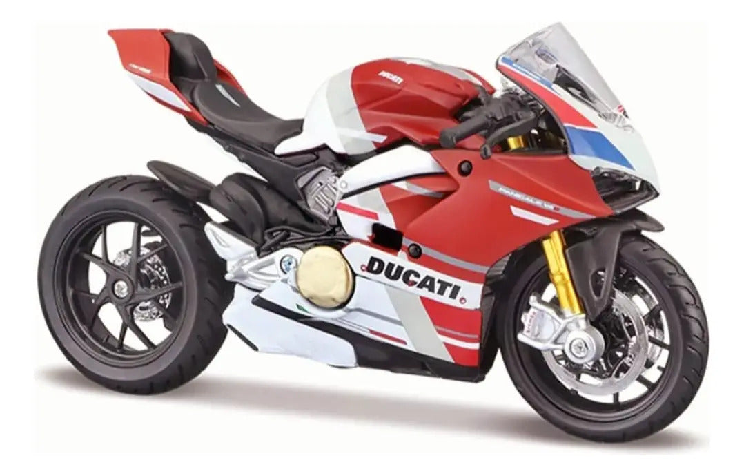 Moto Coleccionable Escala 1:18 Maisto Ducati Monster Rojo