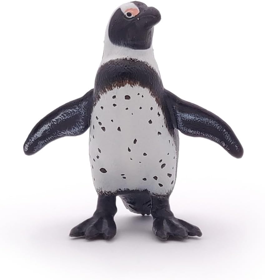 Figura Coleccionable Pingüino Del Cabo Papo Pintada A Mano