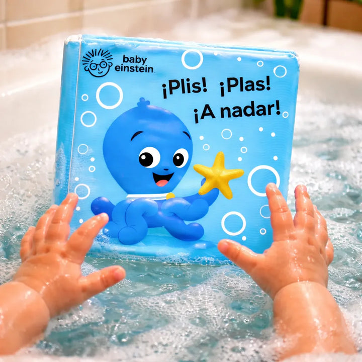 Libro Hora Del Baño ¡plis! ¡plas! ¡a Nadar! Para Niños