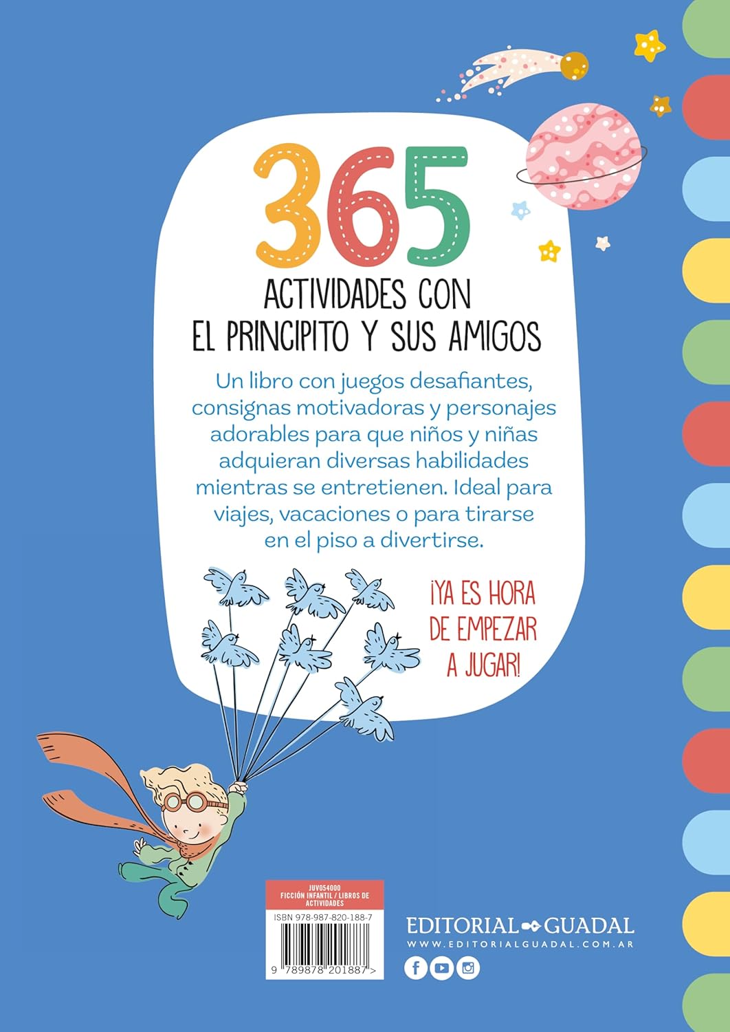 Libro 365 Actividades El Principito para Niños