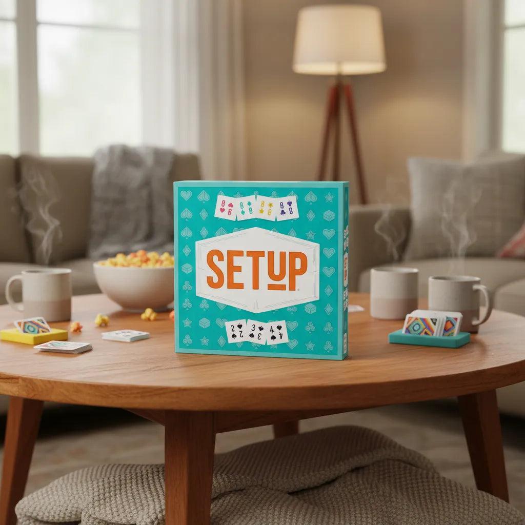Juego De Mesa Setup Secuencias Y Estrategia Niños Familia