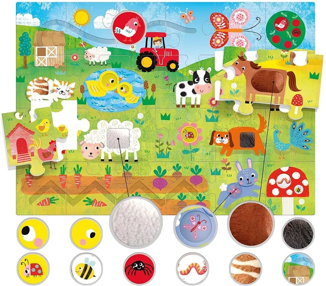 Rompecabezas Sensorial Montessori