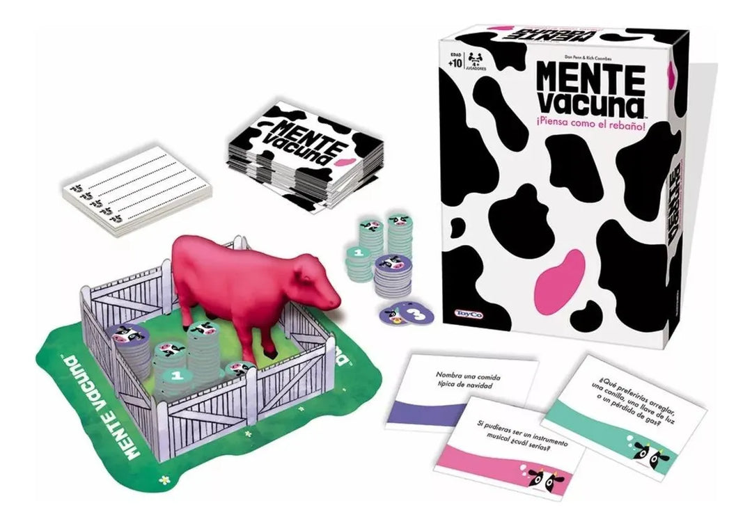 Juego De Mesa Mente Vacuna Estrategia Para Niños Familiar