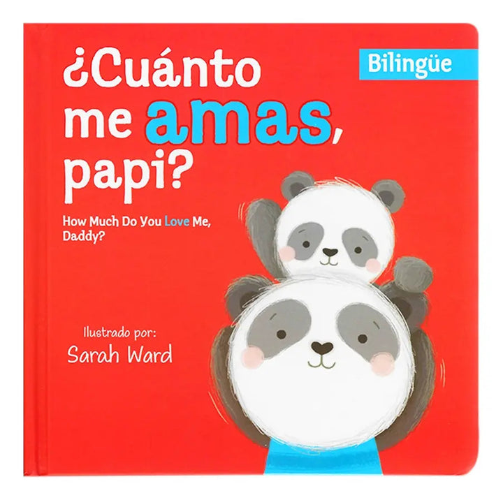 Libro Cuanto Me Quieres papá Bilingüe Para Niños