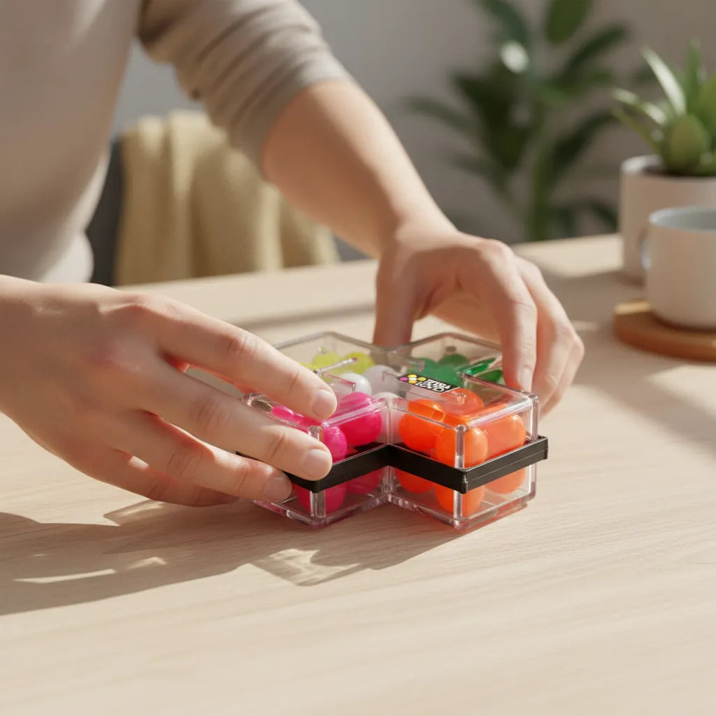 Juego De Lógica Laberinto 3d Tetraloco Para Adultos