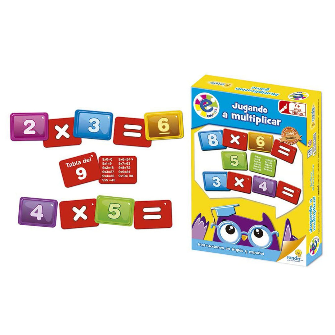 Juego Educativo Matemáticas Multiplicación Niños