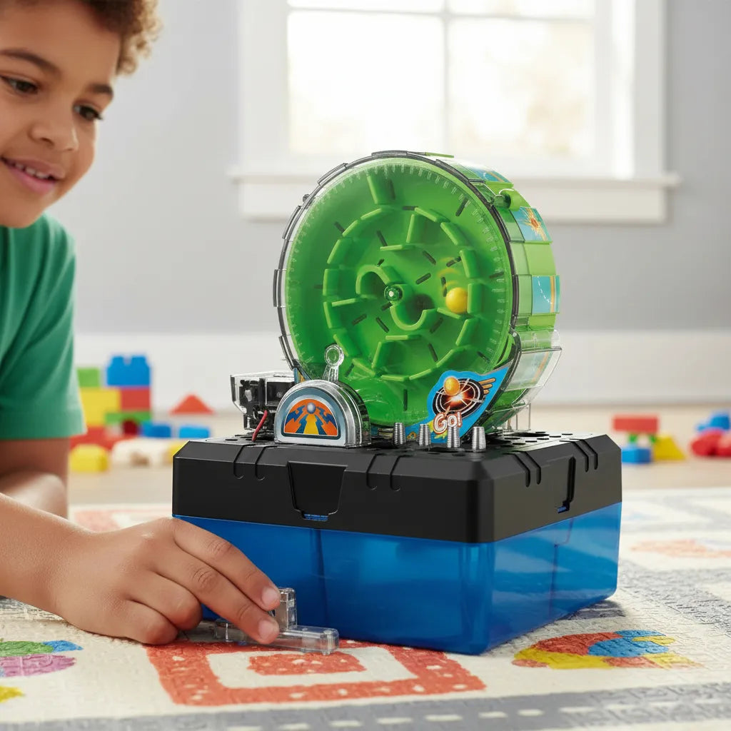 Experimento STEM Laberinto En Espiral Para Niños
