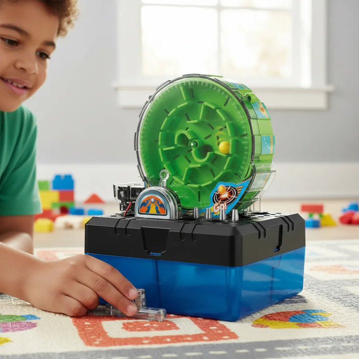 Experimento STEM Laberinto En Espiral Para Niños