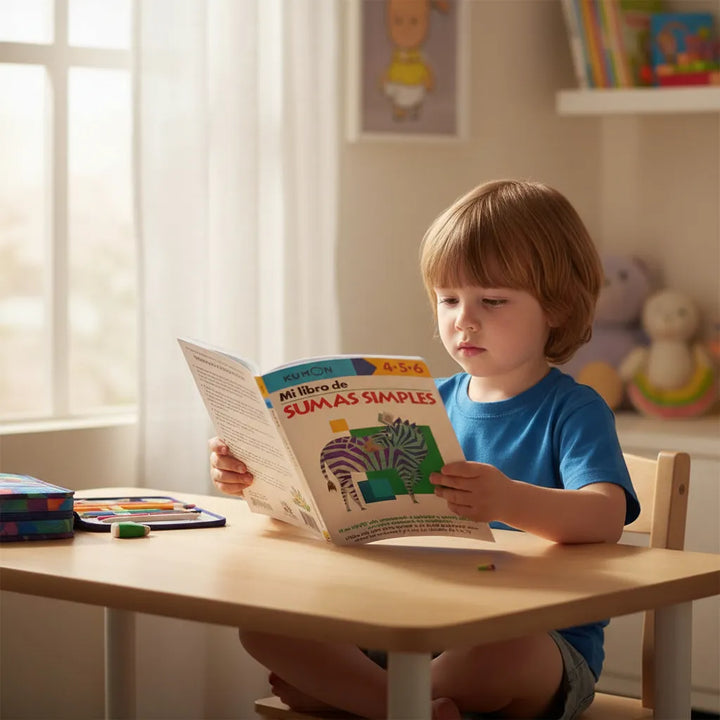 Libro Kumon Mi libro de sumas simples para niños