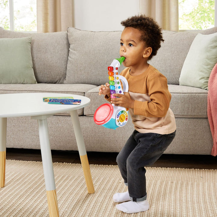 Juguete Saxofón Luces Y Sonidos Para Niños