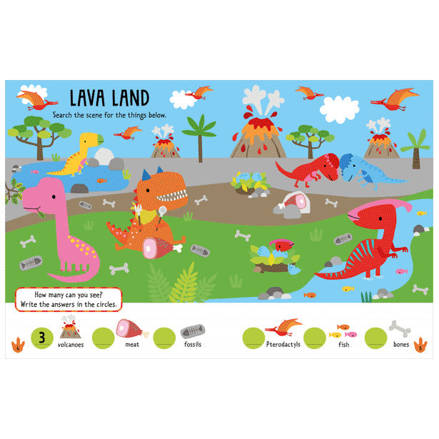 Libro Educativo De Actividades Con stickers para niños