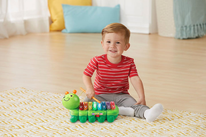 Juguete Estimulación Musical Oruga Para Bebés