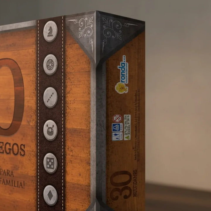 Juego De Mesa Multijuegos X 30 Juegos Familia Niños