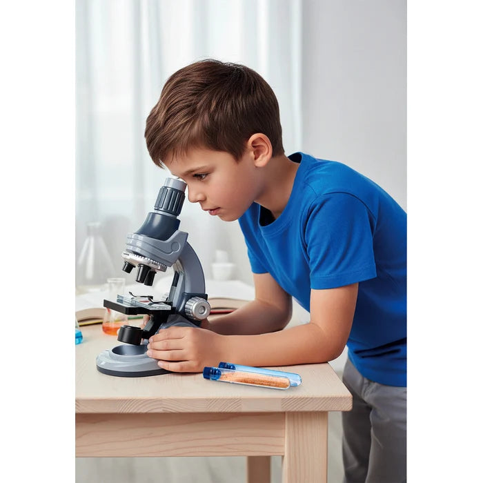 Juego Científico Microscopio Con Accesorios Para Niños