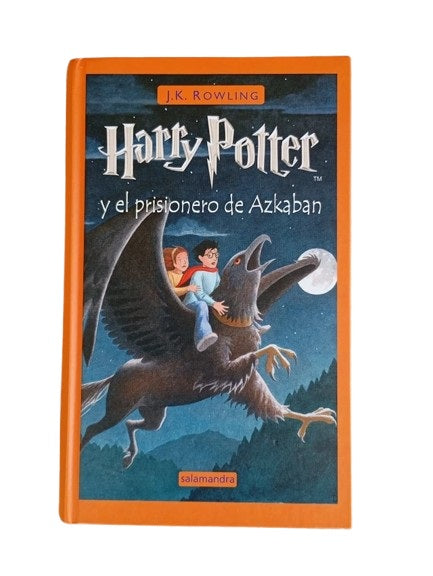 Libro Harry Potter Y El Prisionero Azkaban Niños