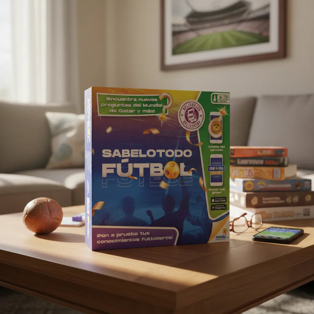 Juego De Mesa Sabelotodo Fútbol Para Niños