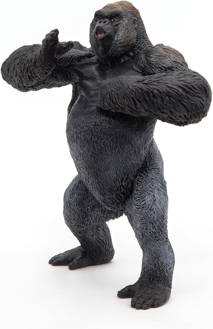 Figura Gorila De Montaña Pintada A Mano Papo
