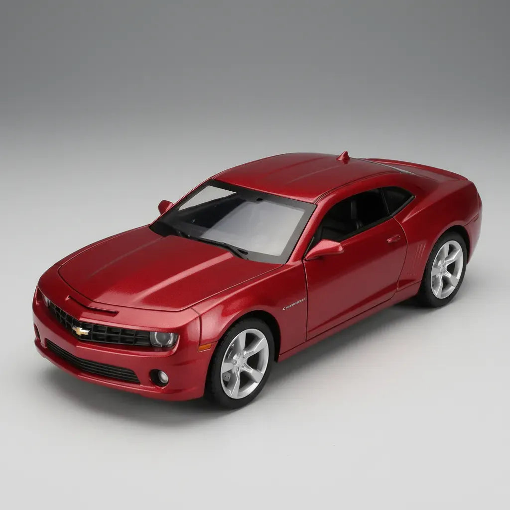 Carro A Escala 1/36 Chevrolet Camaro Maisto Rojo Original