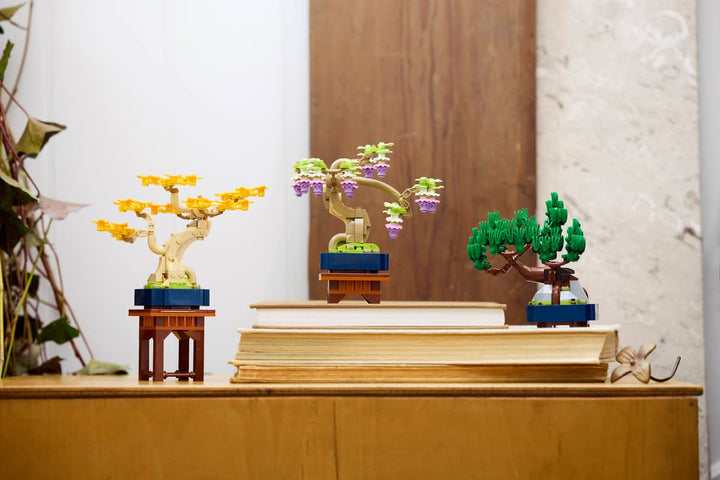 Juego De Construcción Mini Árboles Bonsái  Lego Original
