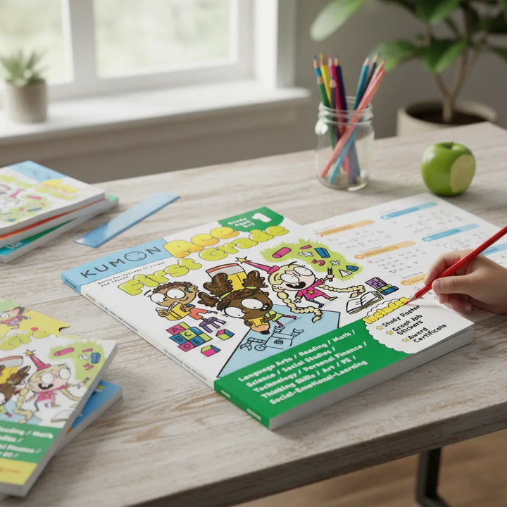 Libro Didáctico Kumon Ace Primer Grado Para Niños