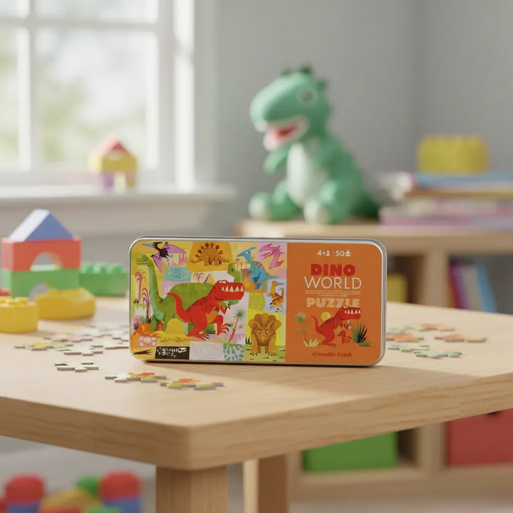 Rompecabezas Diseño Dinosaurios 50 Piezas Para Niños