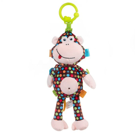 Juguete Bebe Peluche mico Sensorial Mordedor