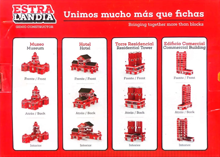 Juego Construcción Genio Constructor 1016 Pza