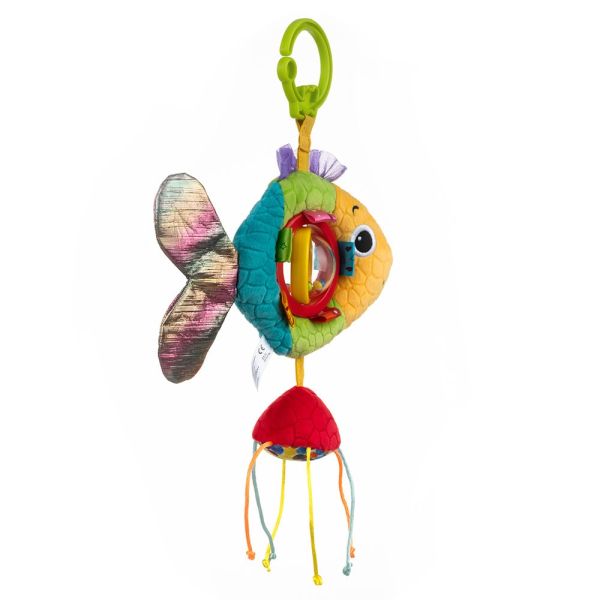 Juguete Bebe Peluche Pez Sensorial Mordedor