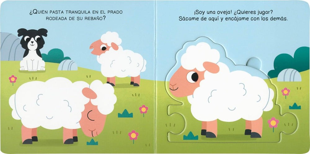 Juego Didáctico Animales De La Granja Niños