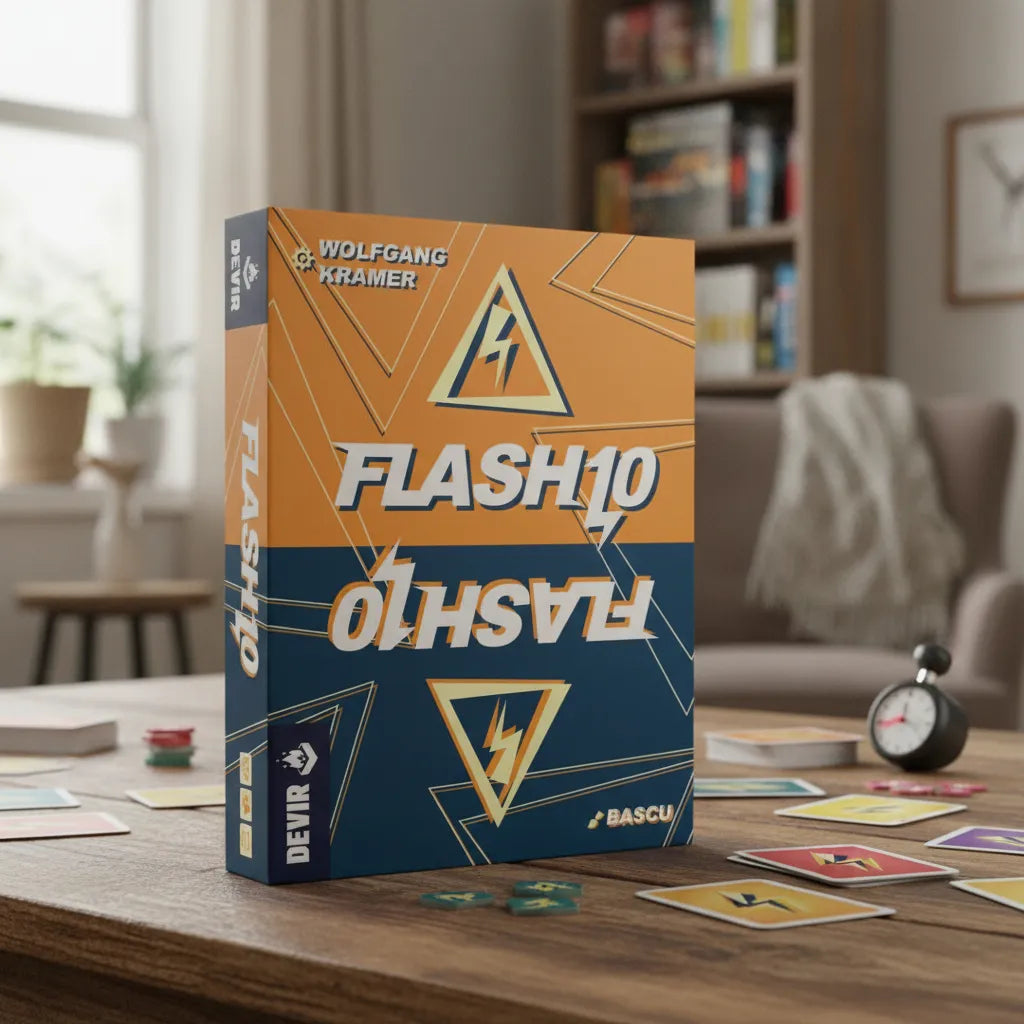 Juego De Mesa Flash 10 Estrategia Adultos Niños