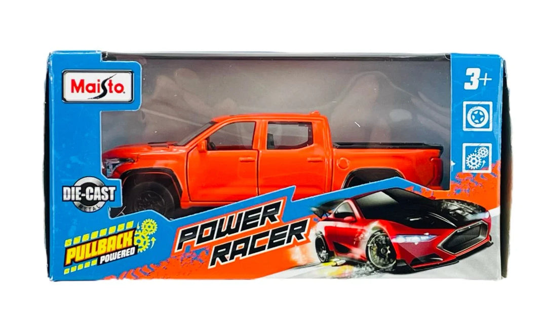 Carro Coleccionable 1:36 Toyota Tunddra Trd Pro Naranja