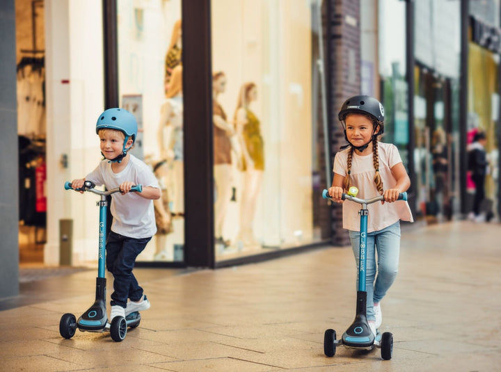 Patineta Ultimum Azul Plegable Para Niños Adultos