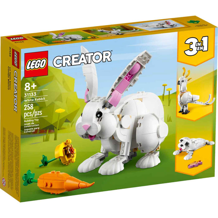 Lego Armatodo 3 En 1 Conejo 258 Piezas Para Niños