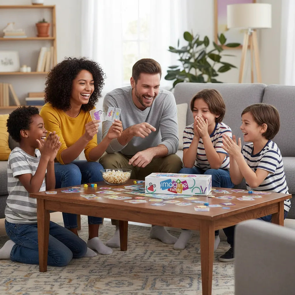 Juegos De Mesa Imagine Family Asmodee Estrategia Adultos