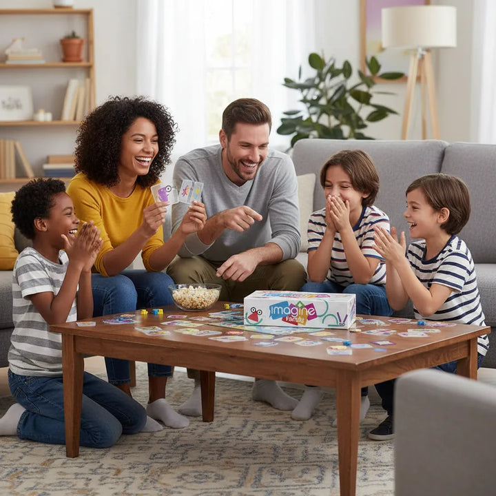 Juegos De Mesa Imagine Family Asmodee Estrategia Adultos