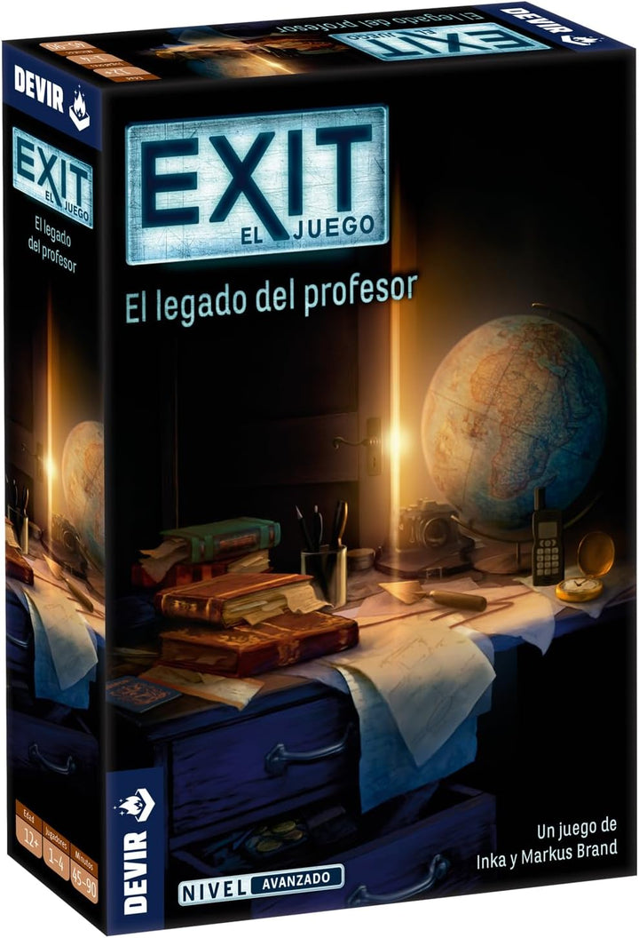 Juego De Mesa Exit El Legado Del Profesor Niños
