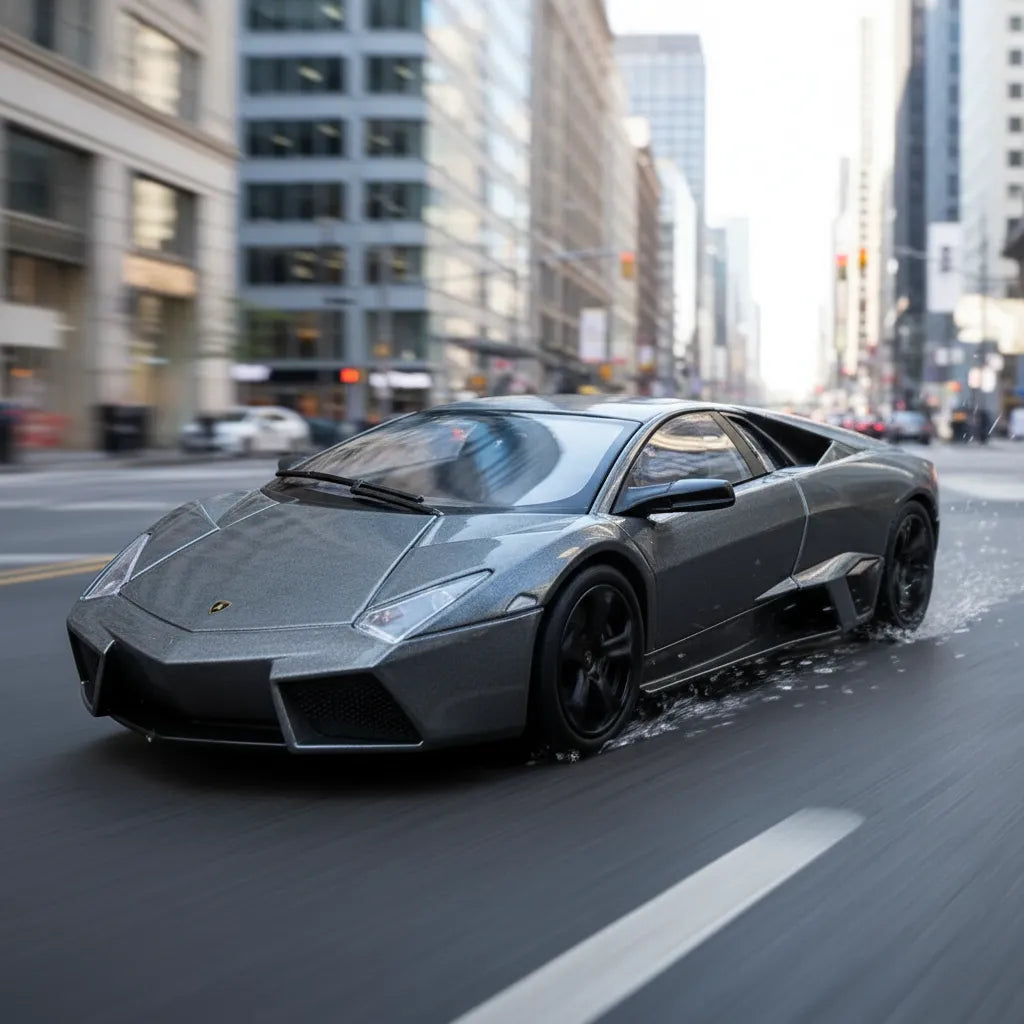 Carro Coleccionable Maisto 1:36 Lamborghini Reventon Gris